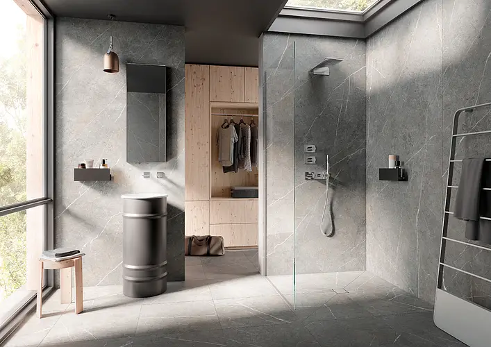 Carrelage en basalte