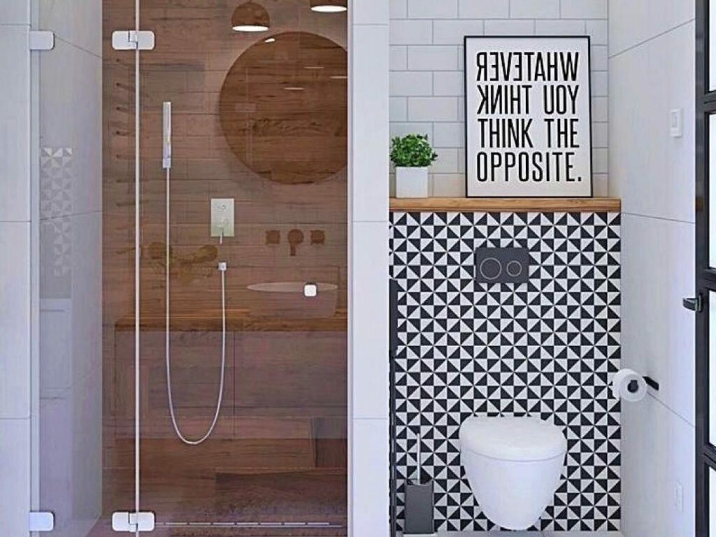 Photo de la réalisations d'une salle de bains à Thonon les bains