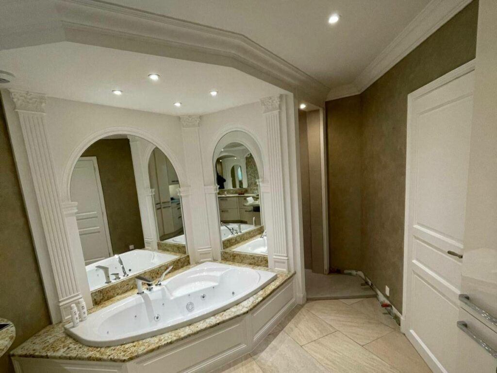 Rénovation d'une salle de bains à Marignier