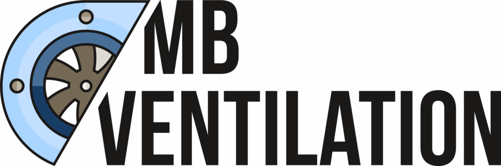 Logo de MB Ventilation en Noir