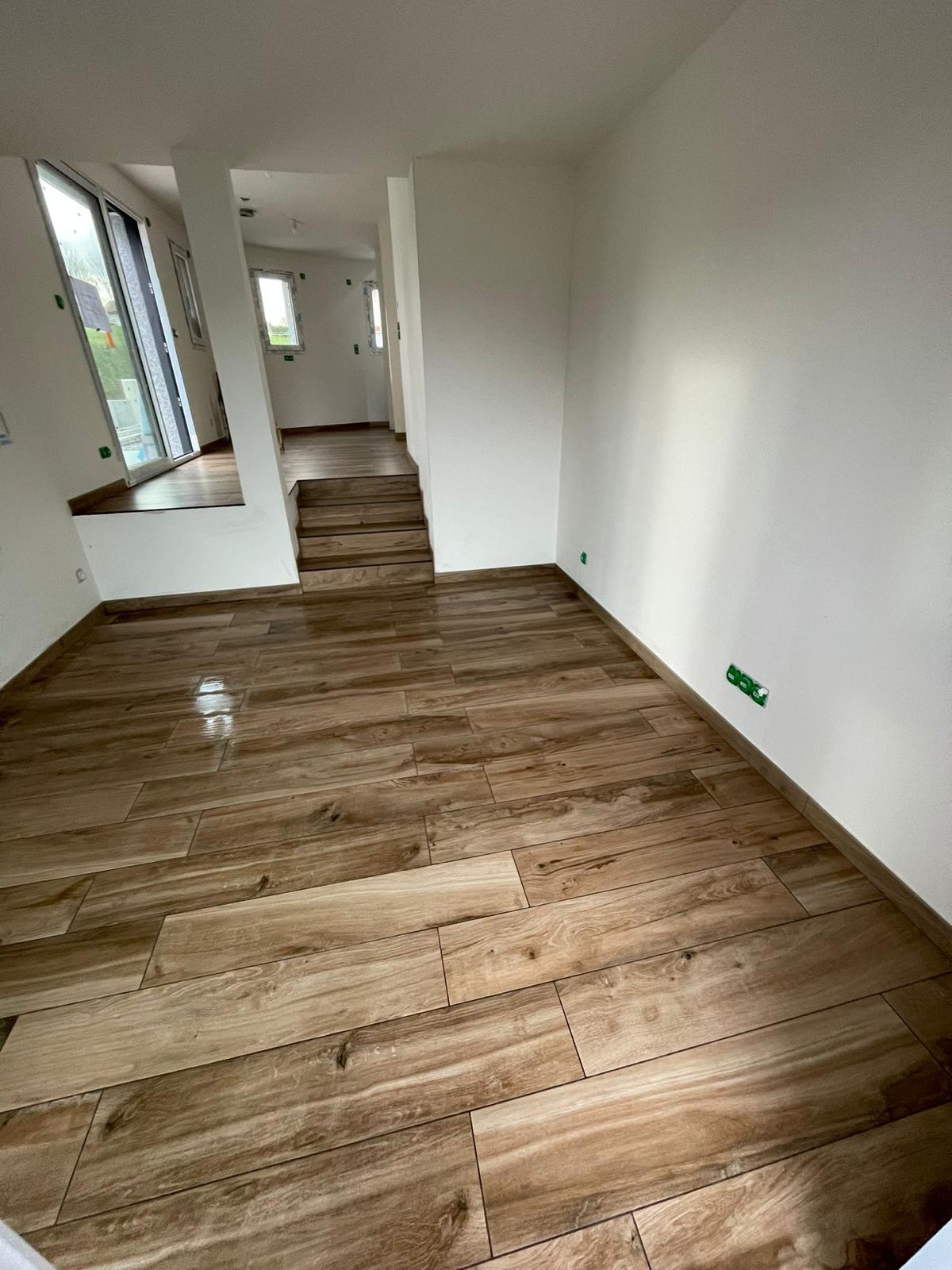 Salon après la rénovation à La Roche-Sur-Foron