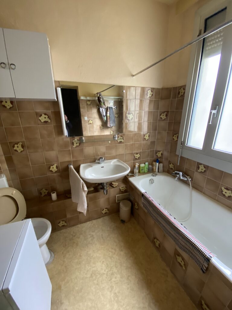 Avant rénovation salle de bains à Thonon