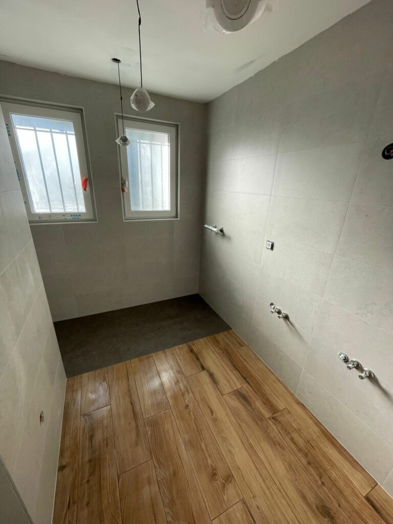 Salle de bains terminée à Évian