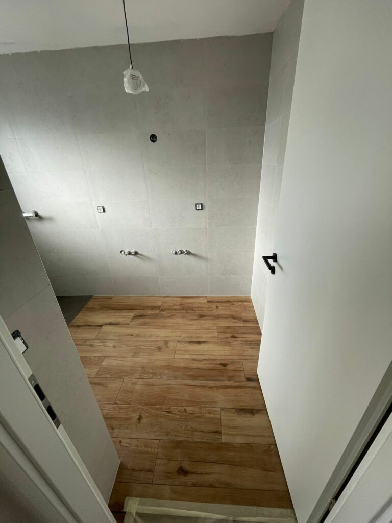 Salle de bains terminée à Évian
