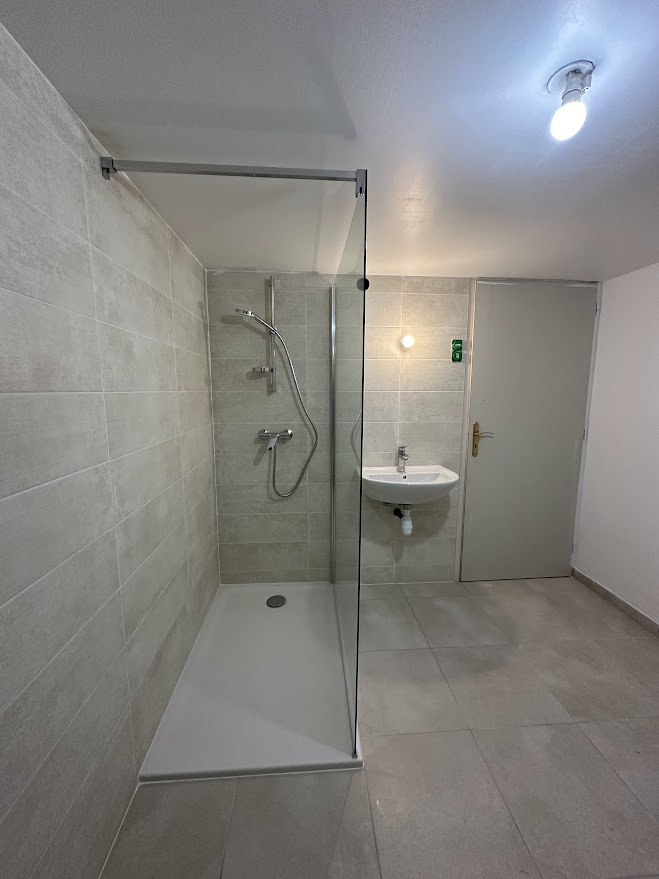 Salle de bains créée à Bons-en-Chablais