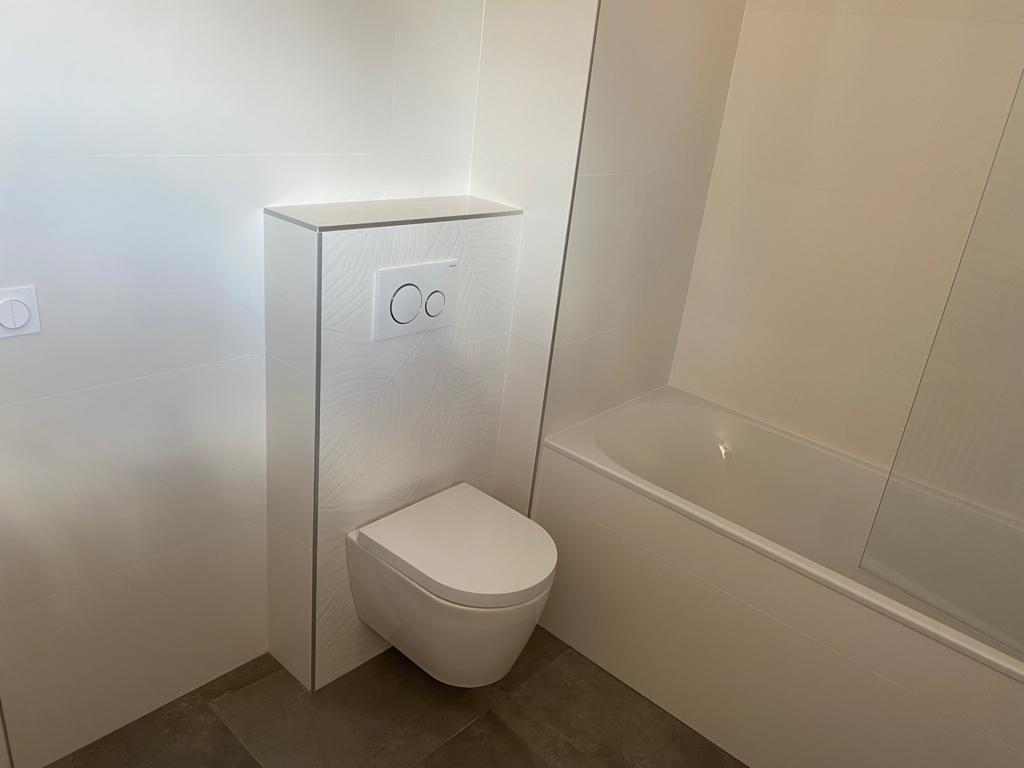renovation de plomberie dans une salle de bains à Douvaine