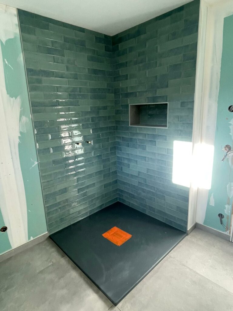 rénovation salle de bains à Massongy