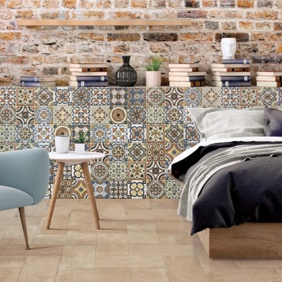 carrelage avec motifs à Bons-en-Chablais