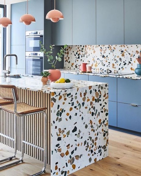 cuisine en terrazzo à Évian