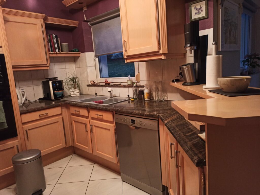 Cuisine avec finition sable à Bons-en-Chablais