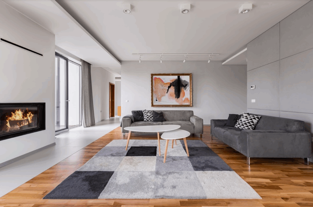 Tendance mixte carrelage et parquet à Bons-en-Chablais