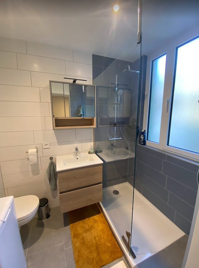 Salle de bains terminée à Thonon